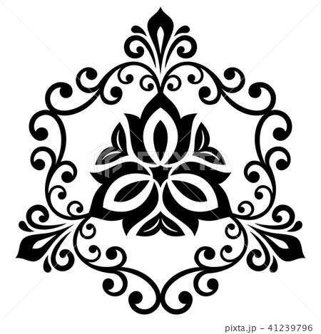 Elegant Ornament in Classic Style 41239796