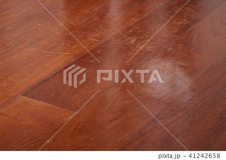 Brown wooden floor Parquet 41242658