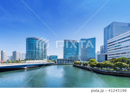 横浜みなとみらい地区の風景 横浜みなとみらい地区の風景 41245196