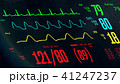 ICU monitor with stable vital signs, doctors 41247237