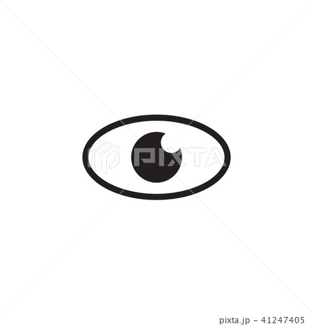 Eye icon Vector illustration, EPS10. 41247405