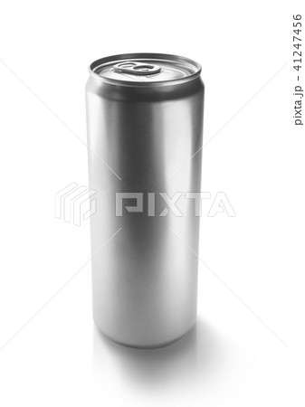 aluminum can on white background 41247456