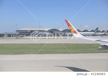 view on Hong Kong Airport. Hong Kong view on Hong Kong Airport. Hong Kong 41248463