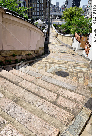 大阪　天王寺の源聖寺坂 41249165