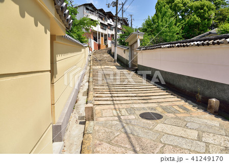 大阪　天王寺の源聖寺坂 41249170