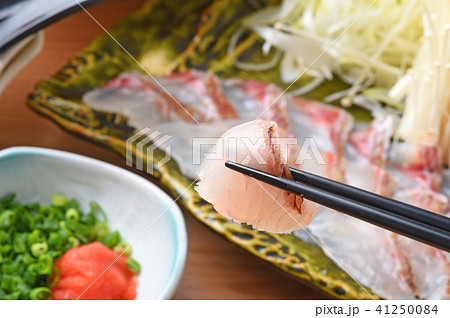 鯛しゃぶ　日本料理 41250084