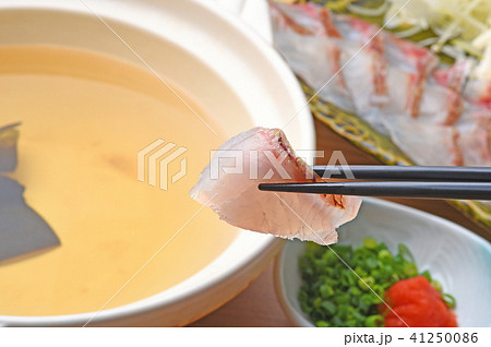 鯛しゃぶ　日本料理 41250086