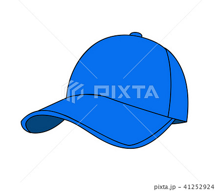 baseball cap vector illustration on white  41252924