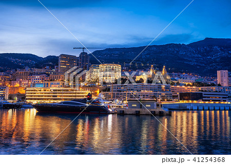 Monaco Monte Carlo At Twilight Monaco Monte Carlo At Twilight 41254368