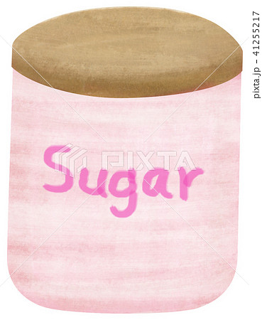手描き 調味料 砂糖 さとう 41255217