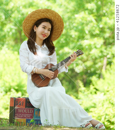 夏 女性 女 41258672
