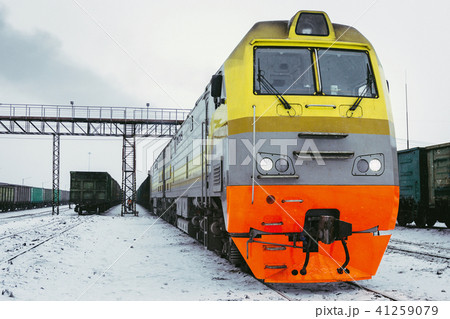 russian train winter russian train winter 41259079