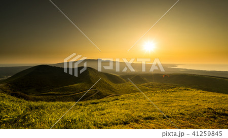 寒風山の夕日 寒風山の夕日 41259845