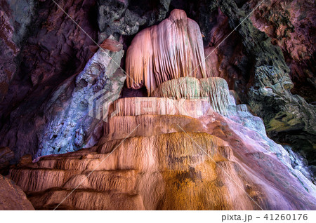stalactites in Phrayanakorn Cave, Thailand. 41260176