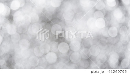 Grey bokeh with white color  background 41260796