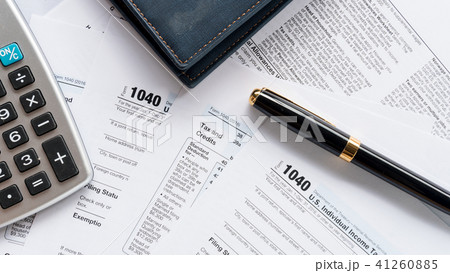 United state 1040 induvidual tax return form 41260885