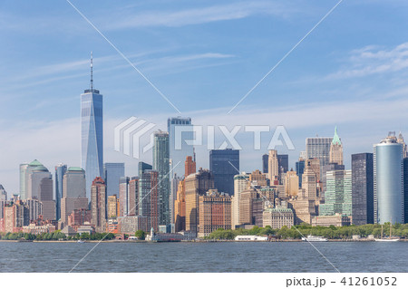 Panoramic view of Lower Manhattan, New York City, USA Panoramic view of Lower Manhattan, New York City, USA 41261052