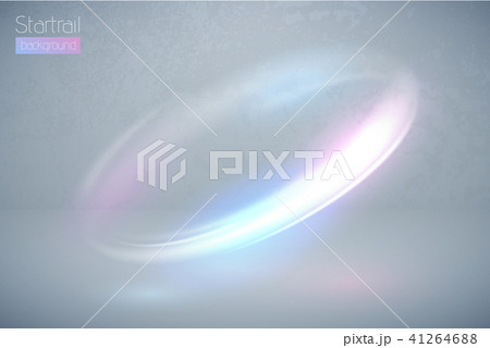 Circular flare light effect. Abstract galaxy 41264688