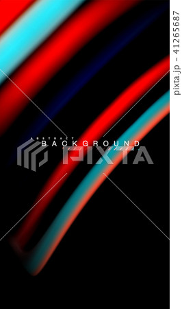 Blur color wave lines abstract background 41265687