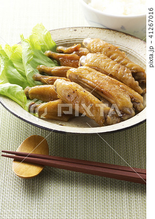 手羽中の甘辛焼き24 41267016