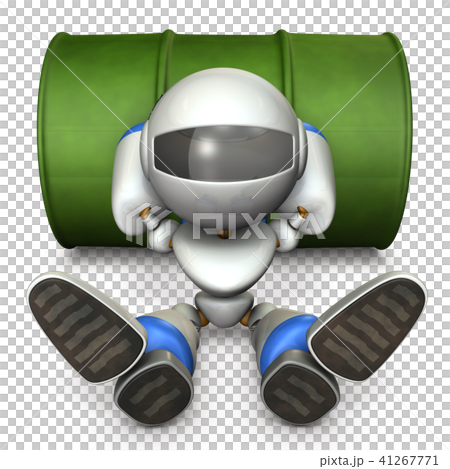 A robot that throws his legs grumpy 41267771