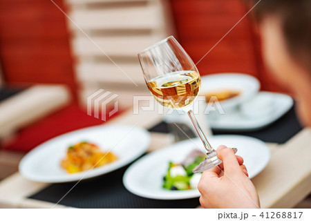 dinner in the cafe 41268817