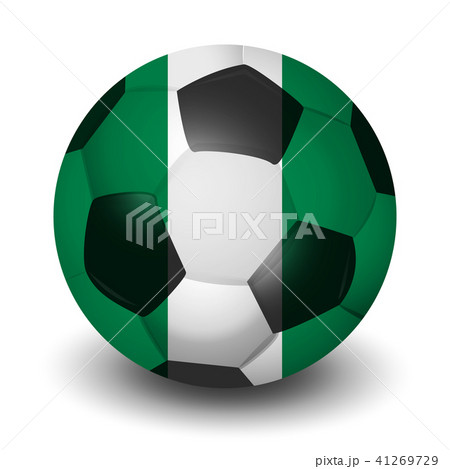 ナイジェリア　サッカー　国　アイコン  41269729
