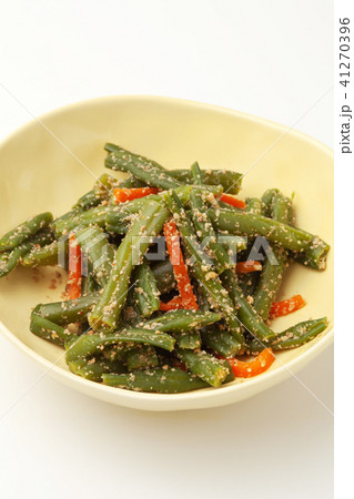 いんげんのごま和え 41270396