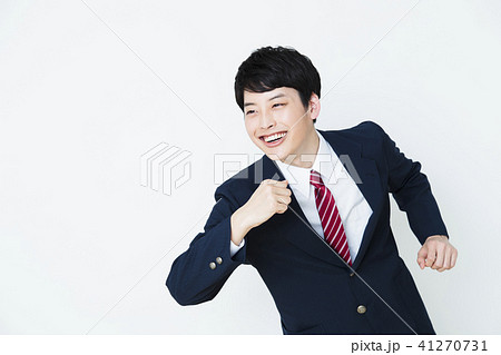 高校生　勉強　塾　男性　男子　通学 41270731
