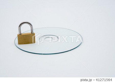 南京錠とCD-R 南京錠とCD-R 41271564