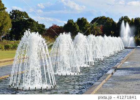 庭園の噴水 41271841