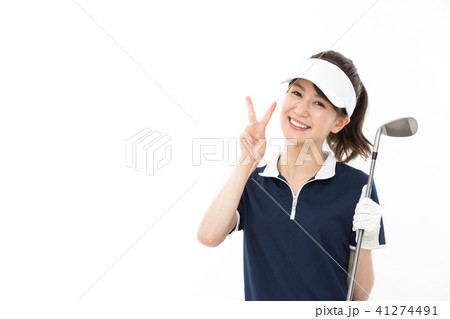 若い女性 ゴルフ 若い女性 ゴルフ 41274491