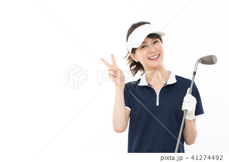 若い女性 ゴルフ 若い女性 ゴルフ 41274492