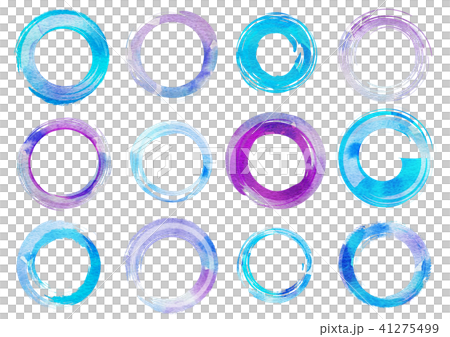 Brush stroke round background material Brush stroke round background material 41275499