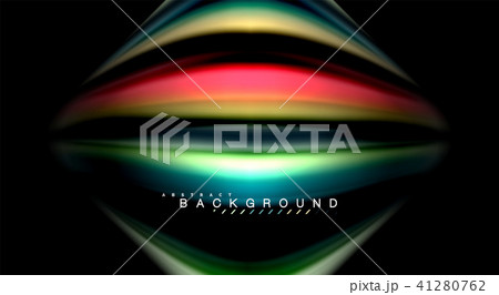 Blur color wave lines abstract background 41280762