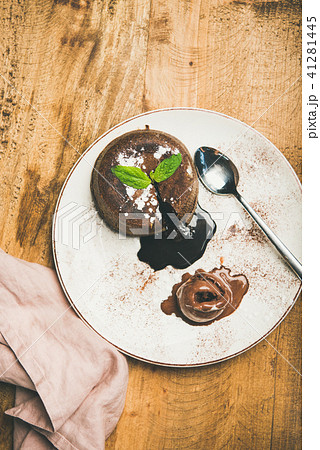 Souffle dessert cake Souffle dessert cake 41281445