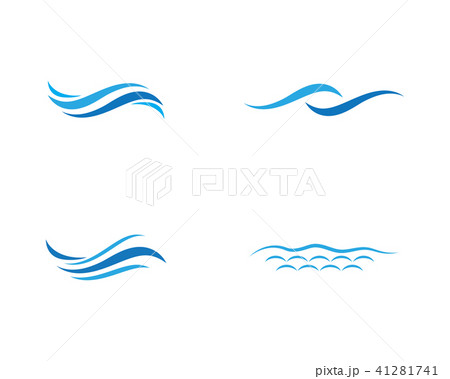 Water wave icon vector illustration Water wave icon vector illustration 41281741