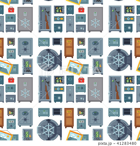 Money safe steel vault door finance business concept safety business box cash secure protection 41283480