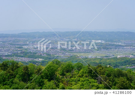 若草山から空撮・京都方面3 若草山から空撮・京都方面3 41286100