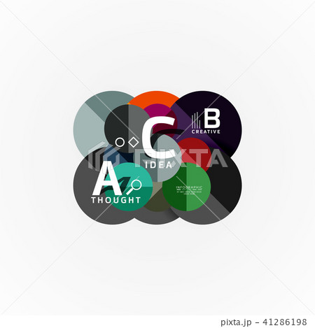 Geometric design abstract option infographics Geometric design abstract option infographics 41286198