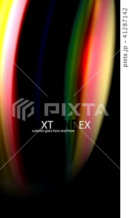 Blur color wave lines abstract background 41287142