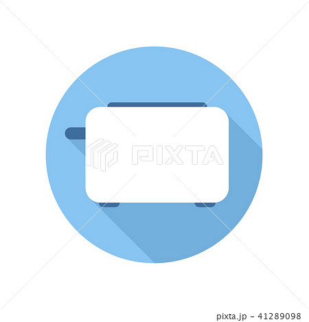 Toaster Icon. Kitchen Equipment Sign and Symbol. Home Appliances. Toaster Icon. Kitchen Equipment Sign and Symbol. Home Appliances. 41289098