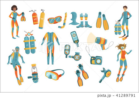 Scuba Diving Gear Set 41289791