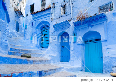 Old medieval city Сhefchaouen in Morocco 41293214