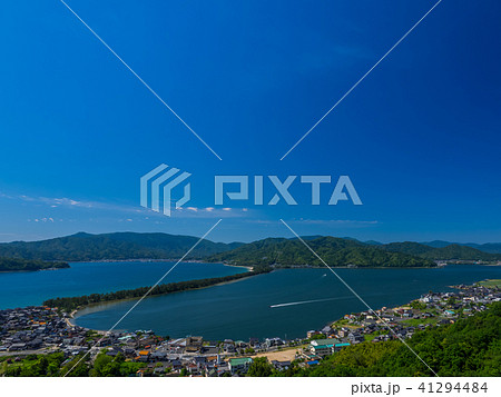 日本三景の天橋立 新緑の丹後半島天橋立 41294484