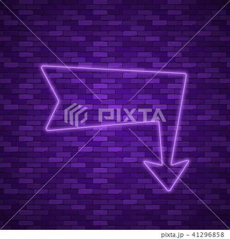 Neon Arrow Sign 41296858