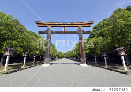 橿原神宮 第一鳥居 橿原神宮 第一鳥居 41297489