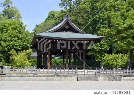 橿原神宮 外拝殿横の建物 橿原神宮 外拝殿横の建物 41298081