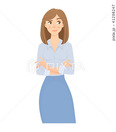 business woman isolated business woman isolated 41298247