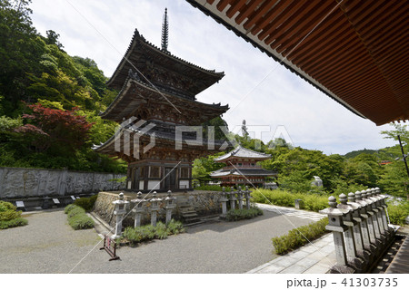 壺阪寺　三重塔 41303735